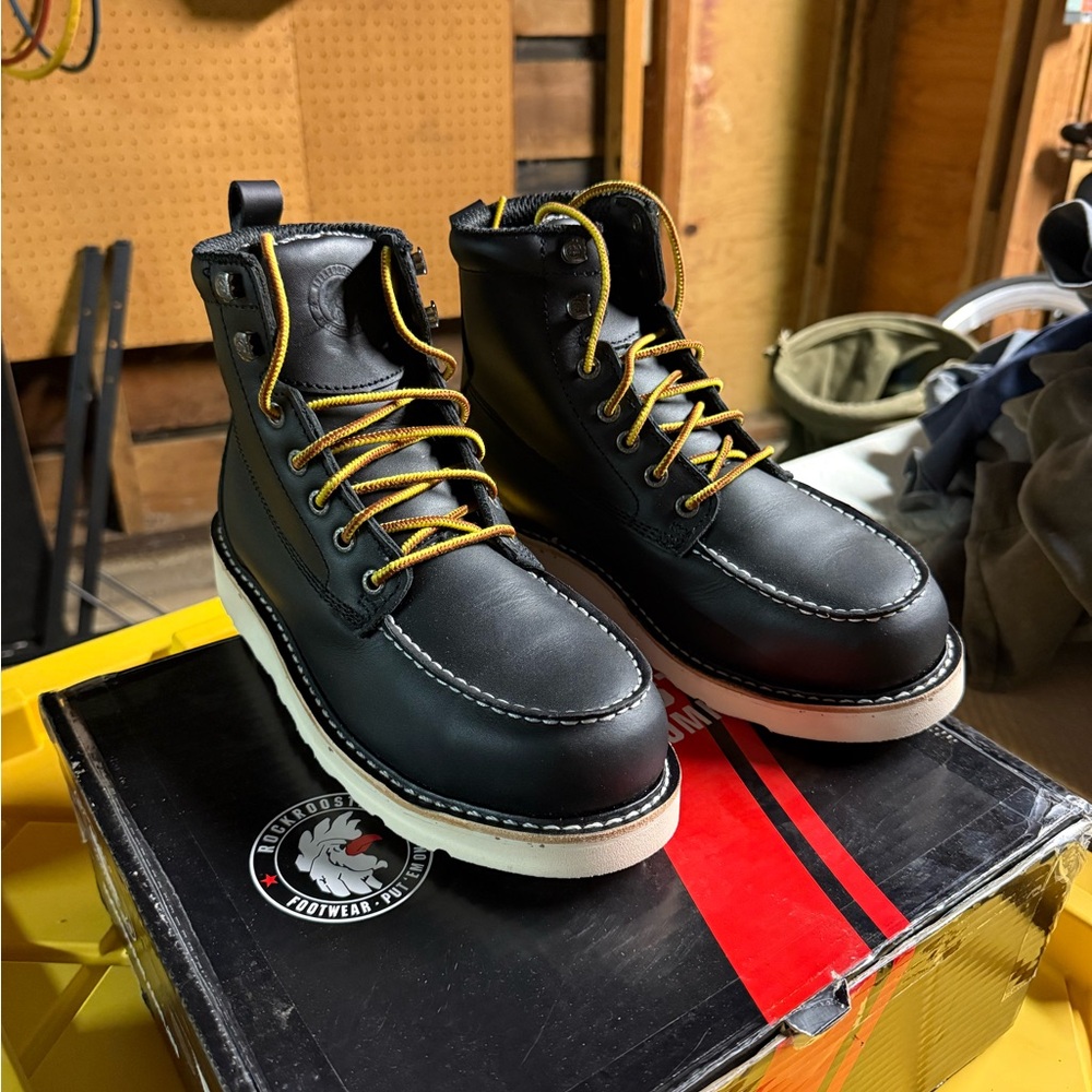 Black Work Boots